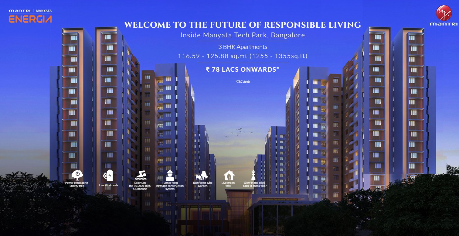 Collaborating Luxury Living And Connectivity at Mantri Manyata Energia Update